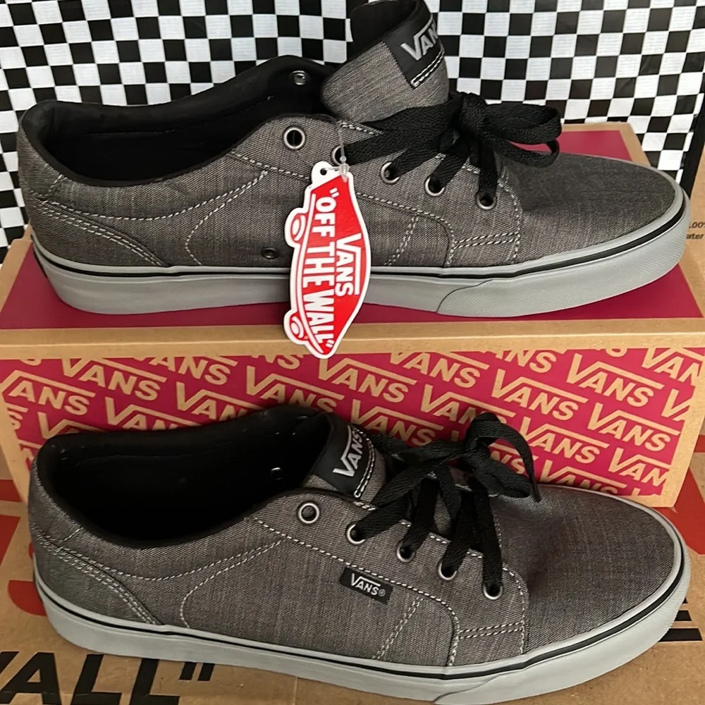 Vans Bishop F14 Textile Black/Grey Men’s sneakers - Picture 3 of 16